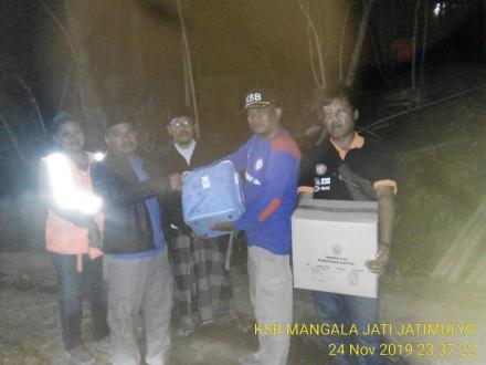 Pengiriman logistik KSB manggalajati